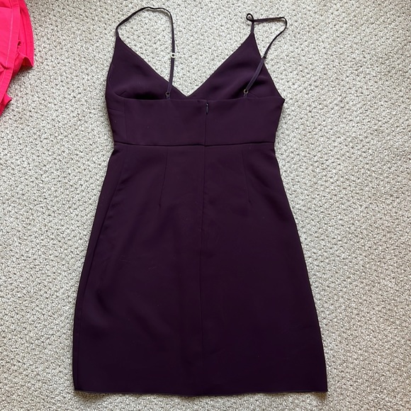 Aritzia Wilfred Maroon Mini Dress, Size 2 - Picture 12 of 12